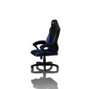 NITRO CONCEPTS Nitro Concepts C100 Fotel dla gracza Obite siedzisko Czarny, Niebieski