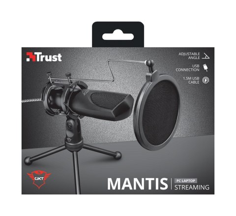 Trust Mikrofon TRUST GXT 232 Mantis Streaming Black
