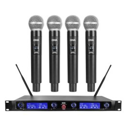 DNA PROFESSIONAL DNA WM4 VOCAL SET mikrofon bezprzewodowy 4x nadajn