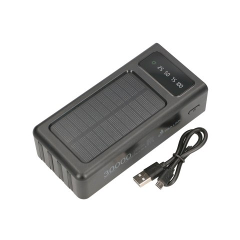 Extralink EXTRALINK EPB-093 30000MAH SOLAR POWER BANK CZARNY Extralink EXTRALINK EPB-093 30000MAH SOLAR POWER BANK CZARNY