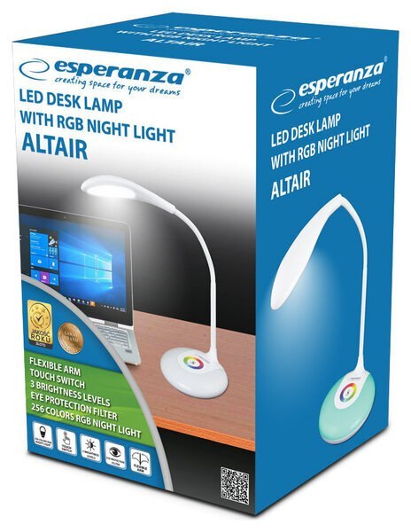 Lampka biurkowa LED Esperanza ALTAIR ELD102 (1m; Biały neutralny)