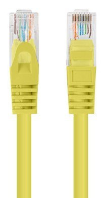 Lanberg PATCHCORD KAT.6 UTP 3M ŻÓŁTY FLUKE PASSED LANBERG 10-PACK