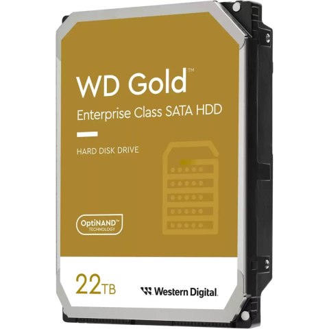 WD Dysk HDD WD Gold WD221KRYZ (22 TB ; 3.5"; 512 MB; 7200 obr/min)