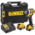 DeWalt Klucz udarowy 12V DEWALT DCF901P2 2 AKU 5,0Ah