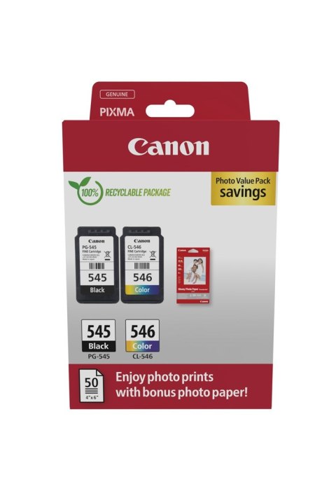 Canon CANON Multipack PG-545/CL-546 PVP=8287B008