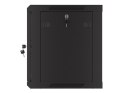 Lanberg SZAFA INSTALACYJNA RACK WISZĄCA 19" 9U 600X450 CZARNA DRZWI PERFOROWANE LANBERG (FLAT PACK)