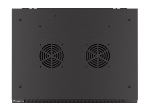 Lanberg SZAFA INSTALACYJNA RACK WISZĄCA 19" 9U 600X450 CZARNA DRZWI PERFOROWANE LANBERG (FLAT PACK)