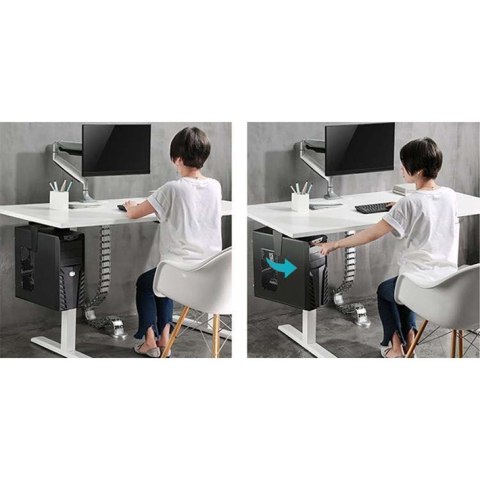 TECHly TECHLY UCHWYT NA KOMPUTER PC PODBLATOWY/ŚCIENNY RE