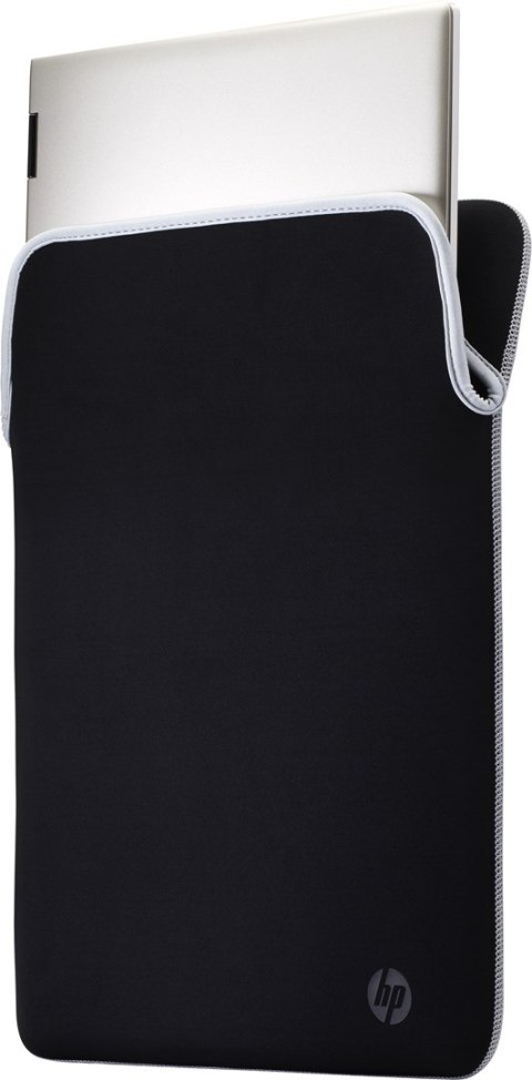 Hewlett-Packard Etui HP Reversible Protective Silver Laptop Sleeve do notebooka 15,6" czarno-srebrne 2F2K5AA
