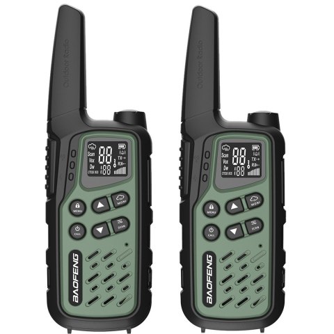 BAOFENG Krótkofalówka Baofeng BF-T25E zielona