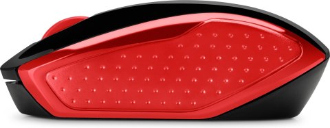 Hewlett-Packard Mysz HP Wireless Mouse 200 Empress Red bezprzewodowa czerwono-czarna 2HU82AA