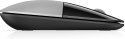 Hewlett-Packard Mysz HP Z3700 Wireless Mouse Silver bezprzewodowa srebrna X7Q44AA