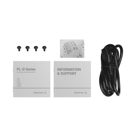 DEEPCOOL Zasilacz Deepcool PL650D WH  650W Bronze white