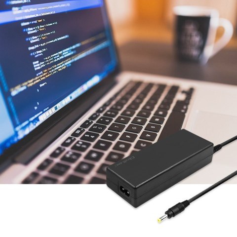 Qoltec QOLTEC ZASILACZ DO HUAWEI 65W | 19V | 3.42A | 4.0*1.7 | +KABEL ZASILAJĄCY