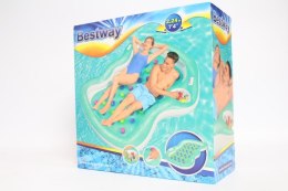 Bestway Bestway Materac do Pływania Double Designer Lounge 2.24m x 1.74m 43045