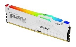 Kingston KINGSTON DDR5 32GB 6000MT/s CL30 DIMM FURY Beast White RGB XMP