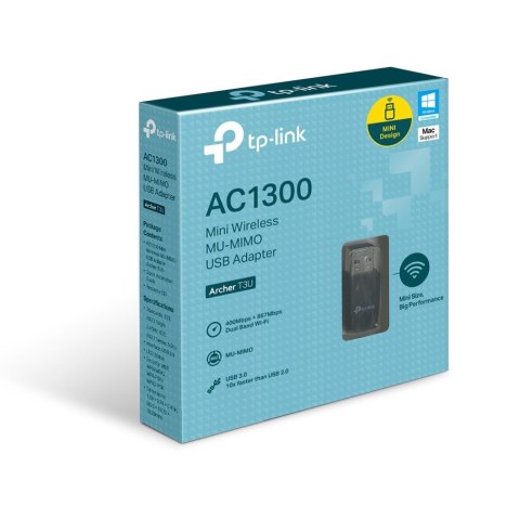 TP-LINK Karta sieciowa TP-LINK Archer T3U (USB 3.0) TP-LINK Karta sieciowa TP-LINK Archer T3U (USB 3.0)