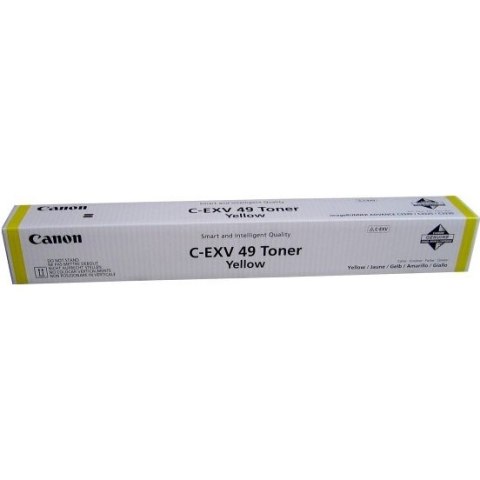 Canon Canon Toner C-EXV49 8527B002 Yellow, Wydajność 19000 stron