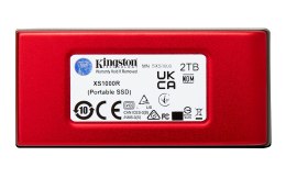 Kingston KINGSTON DYSK SSD 2000G PORTABLE XS1000R RED