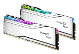 G.SKILL G.SKILL TRIDENT Z5 ROYAL RGB DDR5 2X32GB 6000MHZ CL28 SILVER F5-6000J2836G32GX2-TR5S
