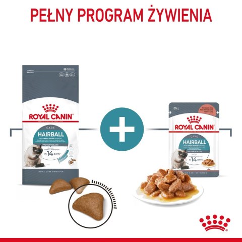 Royal Canin ROYAL CANIN FCN Hairball Care w sosie - mokra karma dla kota dorosłego - 12x85g