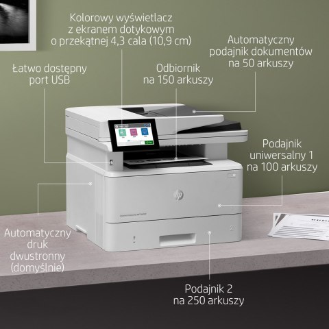 Hewlett-Packard Urządzenie wielofunkcyjne HP LaserJet M430F