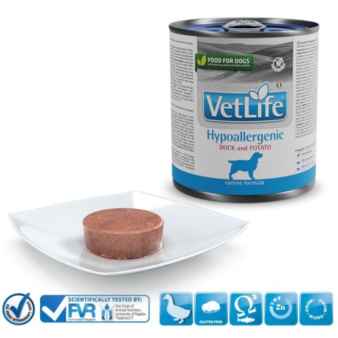 FARMINA Vet Life Hypoallergenic Duck & Potato - mokra karma dla psa - 300g