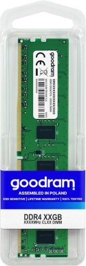 GoodRam Pamięć GoodRam GR2666D464L19/16G (DDR4 DIMM; 1 x 16 GB; 2666 MHz; CL19)