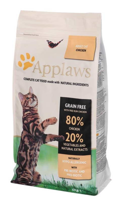 Applaws APPLAWS CAT Kurczak - sucha karma dla kota z wysoką zawartością mięsa - 2kg