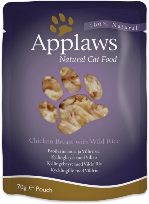 Applaws APPLAWS Natural Cat Food Kurczak z ryżem - mokra karma dla kota - 70g