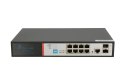 Extralink Extralink VICTOR | Switch PoE | 8x Gigabit PoE/PoE+, 2x SFP, 1x Port Konsolowy, 150W, Zarządzalny