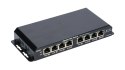 Extralink EXTRALINK KRATOS SWITCH POE GIGABIT 8 PORTÓW 24V