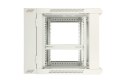Extralink Extralink Szafa rack 9U 600x600 AZH Szara montowana na ścianie, dwusekcyjna
