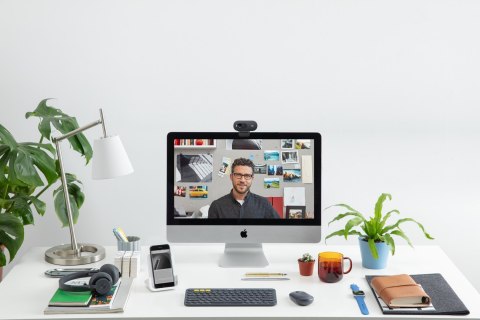 Logitech Kamera LOGITECH C505E HD Webcam Black