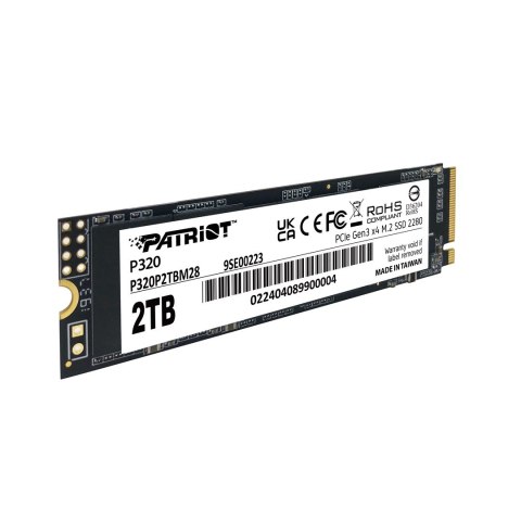 Patriot Memory Patriot Viper SSD P320 M.2 PCI-Ex4 NVMe 2TB 3GB/s