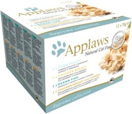 Applaws APPLAWS CAT Supreme Selection - mokra karma dla kotów - MIX smaków 12x70g