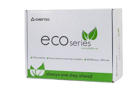 Chieftec Zasilacz Chieftec ECO GPE-600S (600 W; Aktywne) Chieftec Zasilacz Chieftec ECO GPE-600S (600 W; Aktywne)