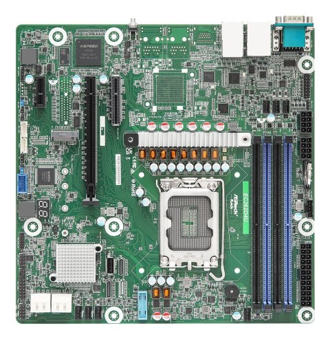 Asrock Płyta główna AsRock EC262D4U 1x LGA1700 Intel Xeon E-2400 C262 (4x DIMM, 8x SATA, 2xOCulink, 1xM.2, 2x1Gbe, IPMI, mATX)