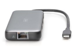 Doctor's Best Stacja dokująca USB Typ C 8-portów 2x HDMI 4K/60Hz PD 3.0