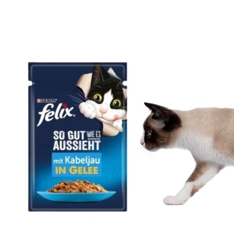 PURINA NESTLE PURINA Felix MIX Smaków - mokra karma dla kota - 120x85 g