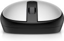 Hewlett-Packard Mysz HP 240 Pike Silver Bluetooth Mouse bezprzewodowa srebrno-czarna 43N04AA