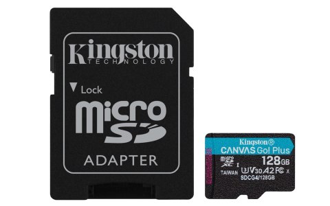 Kingston KINGSTON microSDXC Canvas Go Plus 128GB + Adapter