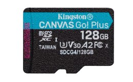 Kingston KINGSTON microSDXC Canvas Go Plus 128GB + Adapter