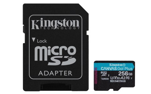 Kingston KINGSTON microSDXC Canvas Go Plus 256GB + Adapter
