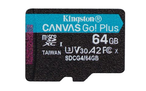 Kingston KINGSTON microSDXC Canvas Go Plus 64GB + Adapter