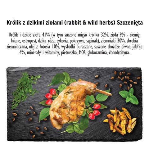PAKA ZWIERZAKA Paka Zwierzaka Seventh Heaven Królik z dzikimi ziołami PUPPY ''S'' 9kg
