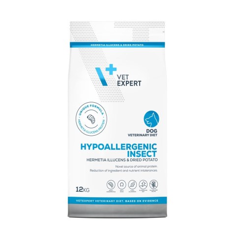 VetExpert VetExpert Veterinary Diet Hypoallergenic Insect dog 12kg