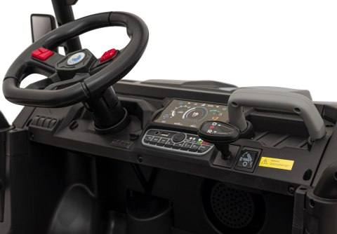 Auto Pick-Up Speed 900 dla dzieci Czarny + Napęd 4x4 + Ruchomy kiper + Bagażnik + Pilot + Łopatka + Audio LED