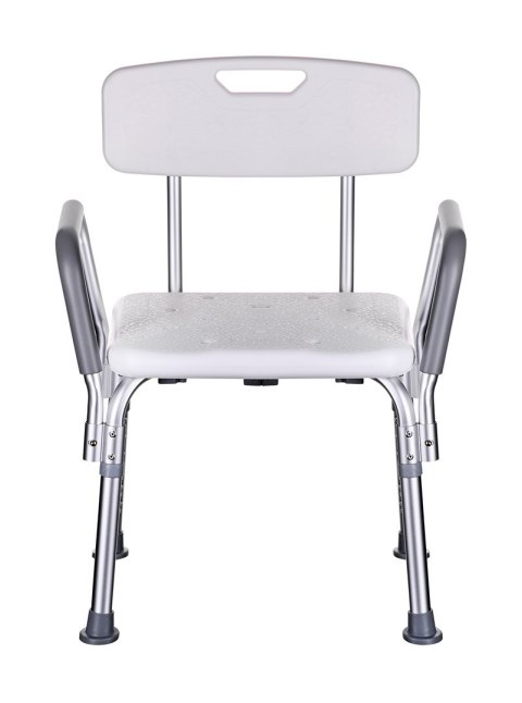 ActionMed Krzesło prysznicowe z oparciem i podłokietnikami