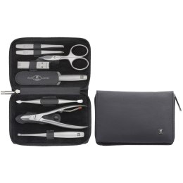 ZWILLING Zestaw podróżny Zwilling Twinox - czarne, skórzane etui, 8 elementów - Czarny
